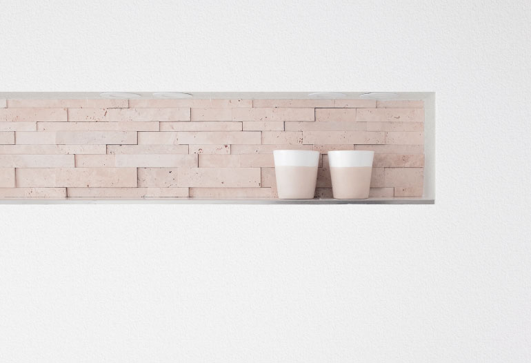 Mineral textured paint