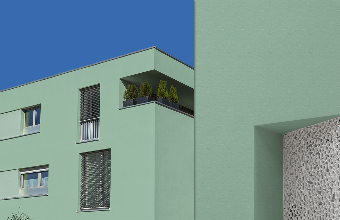 Pintura especial para fachadas