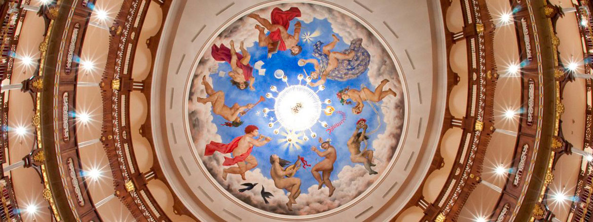 გრაფენსტოუნი ჰერედიას თეატრის რესტავაცია კოლუმბიაში