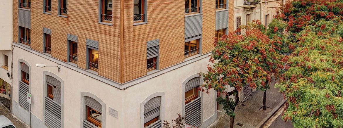 გრაფენსტოუნი ეკო-შენობა ბარსელონაში, ეკოლოგიური საცხოვრებელი