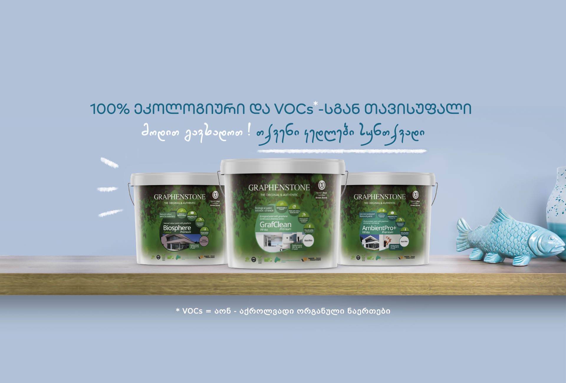 Graphenstone ecological paints